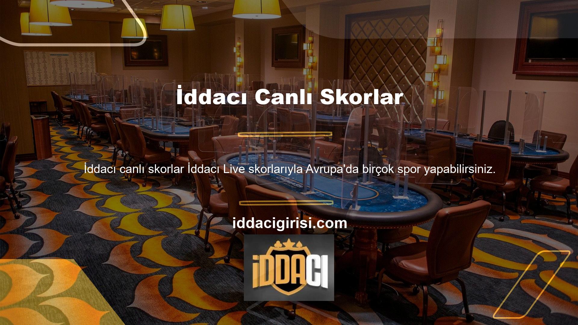 İddacı canlı sporlara bahis yapmak için iyi bir yer ve uzun zamandır var